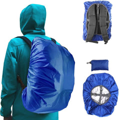 Frelaxy Waterproof Backpack Rain Cover for (15-90L), 2025 Upgraded Triple Waterproofing, Antislip Cross Buckle Strap, Ultralight Compact Portable, for Hiking, Camping, Biking, Outdoor, Traveling