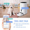 "Uterip Smart Automatic Pet Feeder, 4L Pet Food Dispenser Auto Feeder for Dogs, Cats & Small Animals, HD Camera for Video and Audio Communication, Wi-Fi Enabled App for iOS and Android "