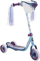 Huffy Disney Princess Preschool Scooter W/Lights, Streamers & A Water Bottle