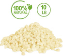 AiiLan  White Beeswax Pellets - Natural, Triple Filtered - 10 Pound