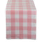 DII Cotton Buffalo Check Table Runner for Family Dinners or Gatherings, Indoor or Outdoor Parties, Halloween, & Everyday Use (14x72",  Seats 4-6 People), Orange & Black