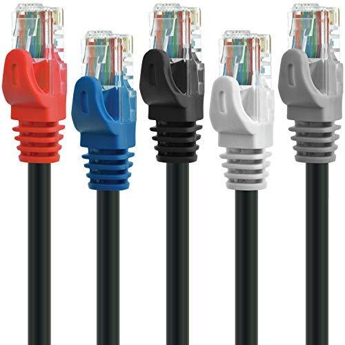 Mediabridge Ethernet Cable (10 Feet) - Supports Cat6 / Cat5e / Cat5 Standards, 550MHz, 10Gbps - RJ45 Computer Networking Cord (Part