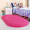 PAGISOFE Ultra Soft 4.5cm Velvet Bedroom Rugs Kids Room Carpet Modern Shaggy Area Rugs Home Decor 2.6' X 5.3', Hot-Pink