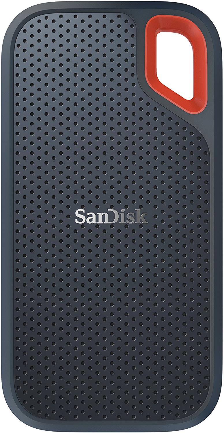 SanDisk 500GB Extreme PRO Portable External SSD - Up to 1050MB/s - USB-C, USB 3.1 - SDSSDE80-500G-A25
