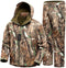 NEW VIEW Hunting Jacket Waterproof Hunting Camouflage Hoodie for Men,Hunting Suit