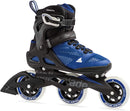 Rollerblade Macroblade 100 3WD Womens Adult Fitness Inline Skate, Violet Blue and Cool Grey, Performance Inline Skates