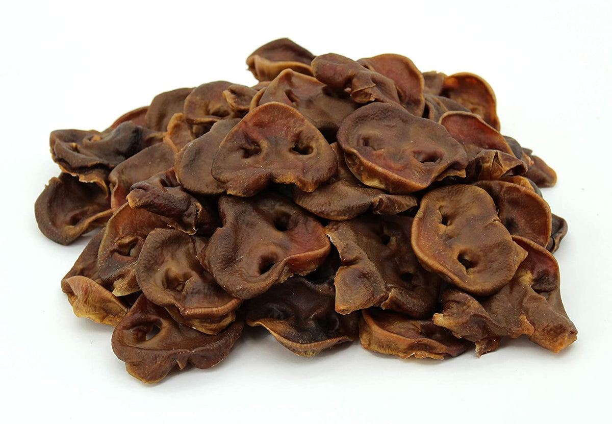 GigaBite USDA & FDA Certified All Natural Pig Chews for Dogs by Best Pet Supplies