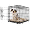 Petco Classic 1-Door Dog Crate, 36" L x 23" W x 25" H, Large, Black