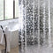 N&Y HOME 36x72 Inch Shower Curtain Liner, EVA 3D Water Cube Shower Curtain with Bottom Magnets, Waterproof Shower Curtain, Heavy Duty