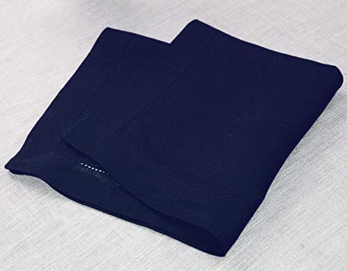 COTTON CRAFT 100% Linen Hemstitch Table Cloth - Size 60x90 Natural - Hand Crafted and Hand Stitched Table Cloth with Hemstitch Detailing.