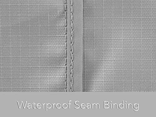 Y- STOP - Outdoor Patio Sofa Covers - Heavy Duty Material - Water and Weather Resistant - Patio Furniture Covers - Ripstop Tan
