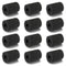 Gibot 12 Pack Professional Sweep Hose Scrubber Tail Replacement Scrubbers Fits Polaris 180, 280, 360, 380, 480,3900 Sport Vac-Sweep Pool Cleaner Sweep Hose Scrubber 9-100-3105, Black