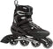 Rollerblade Zetrablade Men's Adult Fitness Inline Skate, Black and Silver, Performance Inline Skates