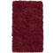 Ottomanson Flokati Collection Faux Sheepskin Shag Runner Rug, 2'7"X5', Red