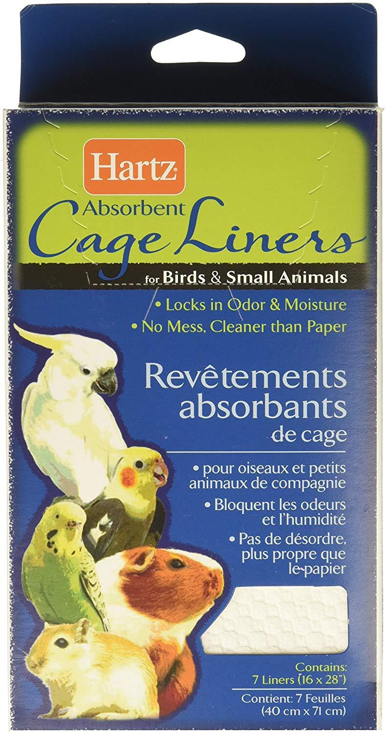 Hartz Absorbent Cage Liners for Birds & Small Animals