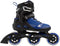 Rollerblade Macroblade 100 3WD Womens Adult Fitness Inline Skate, Violet Blue and Cool Grey, Performance Inline Skates