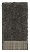Ottomanson Flokati Collection Faux Sheepskin Shag Runner Rug, 2'X5', Dark Grey
