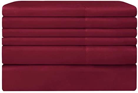 BYSURE Hotel Luxury Bed Sheets Set 4 Piece(Twin, Black) - Super Soft 1800 Thread Count 100% Microfiber Sheets with Deep Pockets, Wrinkle & Fade Resistant
