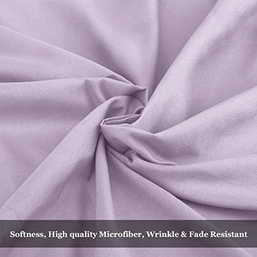 BYSURE Hotel Luxury Bed Sheets Set 4 Piece(Twin, Black) - Super Soft 1800 Thread Count 100% Microfiber Sheets with Deep Pockets, Wrinkle & Fade Resistant