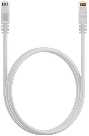 Maximm Ethernet Cable Cat6 Snagless - 6 Feet - Multi-Color - [5 Pack] - Pure Copper - UL Listed - Cable Ties Included