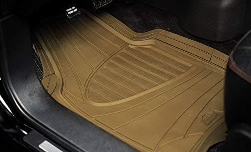 Custom Accessories Armor All 78842 4-Piece Tan All Season Rubber Floor Mat