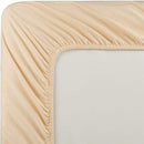 Mellanni 100% Cotton Flannel Sheet Set - Lightweight 4 pc Luxury Bed Sheets - Cozy, Soft, Warm, Breathable Bedding - Deep Pockets - All Around Elastic (Queen, Burgundy)