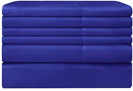 BYSURE Hotel Luxury Bed Sheets Set 4 Piece(Twin, Black) - Super Soft 1800 Thread Count 100% Microfiber Sheets with Deep Pockets, Wrinkle & Fade Resistant