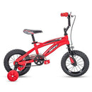 Huffy Kid Bike Moto X, Fast Assembly Quick Connect, 12", Gloss Red