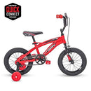 Huffy Kid Bike Moto X, Fast Assembly Quick Connect, 12", Gloss Red