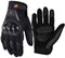 Street Bike Full Finger Motorcycle Gloves 09 (Large, black)