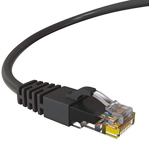 Maximm Ethernet Cable Cat6 Snagless - 6 Feet - Multi-Color - [5 Pack] - Pure Copper - UL Listed - Cable Ties Included
