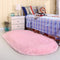 PAGISOFE Ultra Soft 4.5cm Velvet Bedroom Rugs Kids Room Carpet Modern Shaggy Area Rugs Home Decor 2.6' X 5.3', Hot-Pink