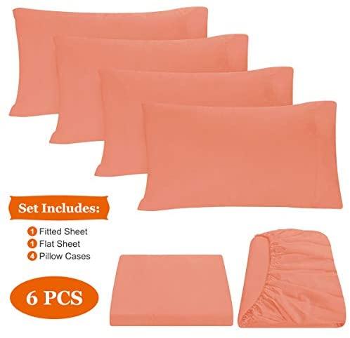 BYSURE Hotel Luxury Bed Sheets Set 4 Piece(Twin, Black) - Super Soft 1800 Thread Count 100% Microfiber Sheets with Deep Pockets, Wrinkle & Fade Resistant